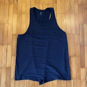 GAP Black Open Back Tank Top